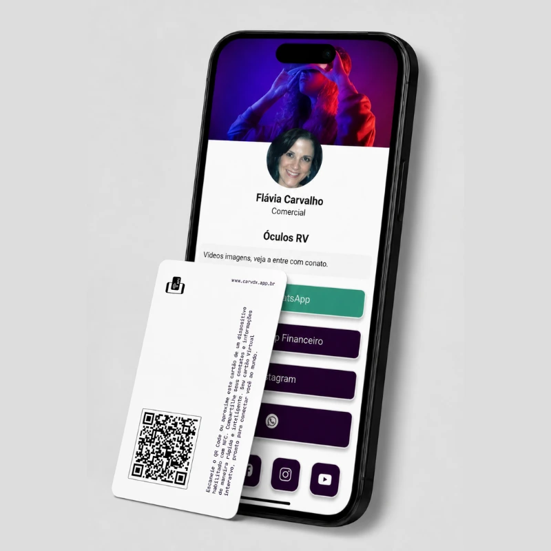 Cartão NFC com QR Code como alternativa de acesso