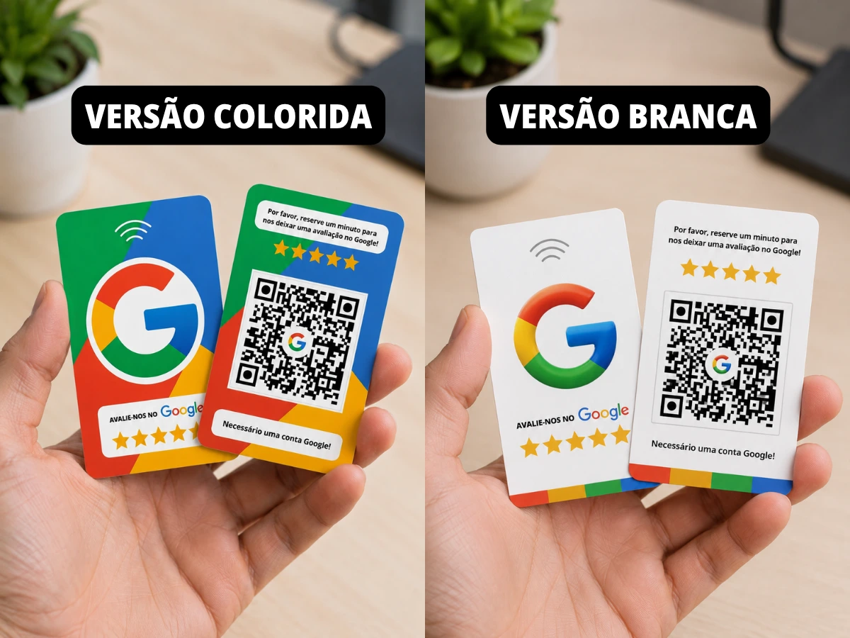 Passo a passo para configurar cartão NFC para avaliações Google