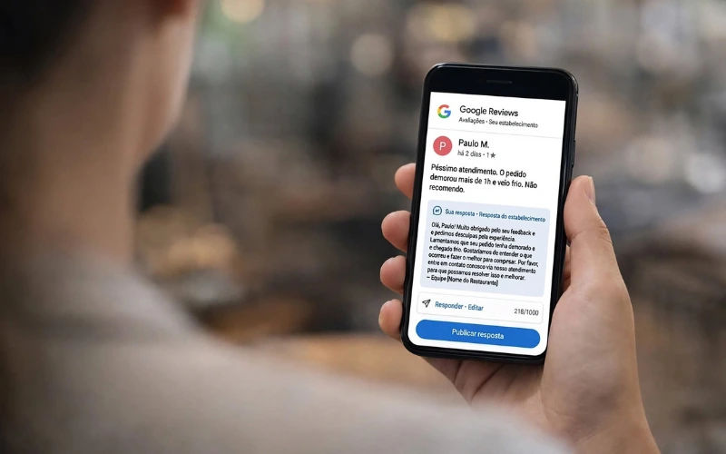Framework A.C.A.L. para responder avaliações negativas no Google com profissionalismo